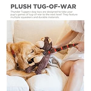 Outward Hound Thunda Tugga Gorilla Plush & Squeaky Dog Tug Toy Outward Hound Thunda Tugga Gorilla Plush Squeaky Dog Tug Toy