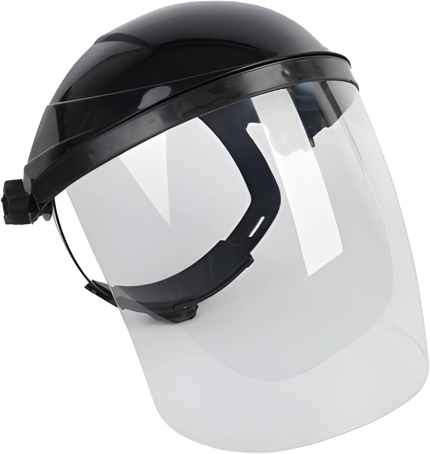 4 Pcs Safety Face Shield, Full Face Welding Shield with Transparent Screen, Shock-Resistant, for Grinding, Cutting, Welding, 11.4 X 10.6 X 7.5 in