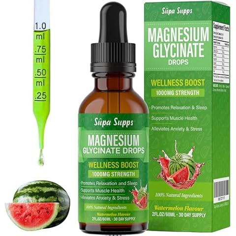 Magnesium Glycinate Liquid Drops for Sleep Cover