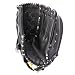 Portzon Baseball Gloves, Baseball Mitts Pitcher, Left Hand Baseball Leather, Outdoor Sports Softball Gloves Man Woman Training Practice Equipment,Unisex 12.5 Inch Suit for Beginner Black