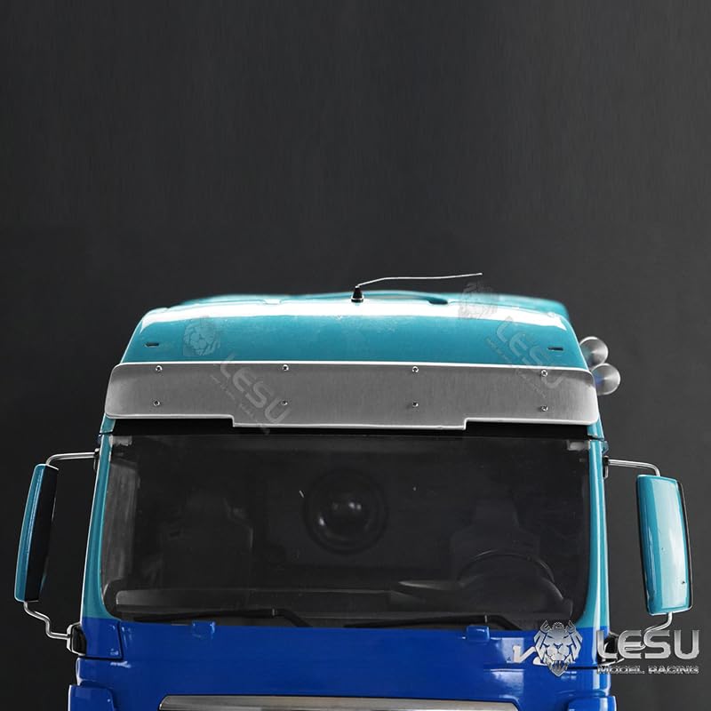 TOUCAN RC HOBBY TOUCNA RC Hobby Lesu - Cabina parasole in metallo per trattore TGX 1/14 RC TGX, modello fai da te, compatibile con Tamiya