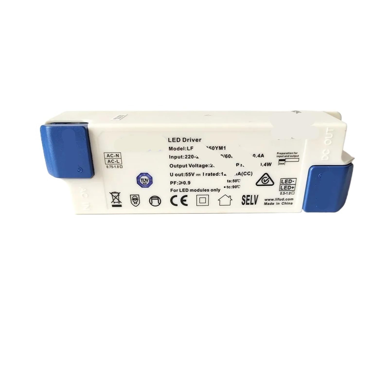 Pilote de LED 1200mA transformateur 30-50W pour réparer un spot