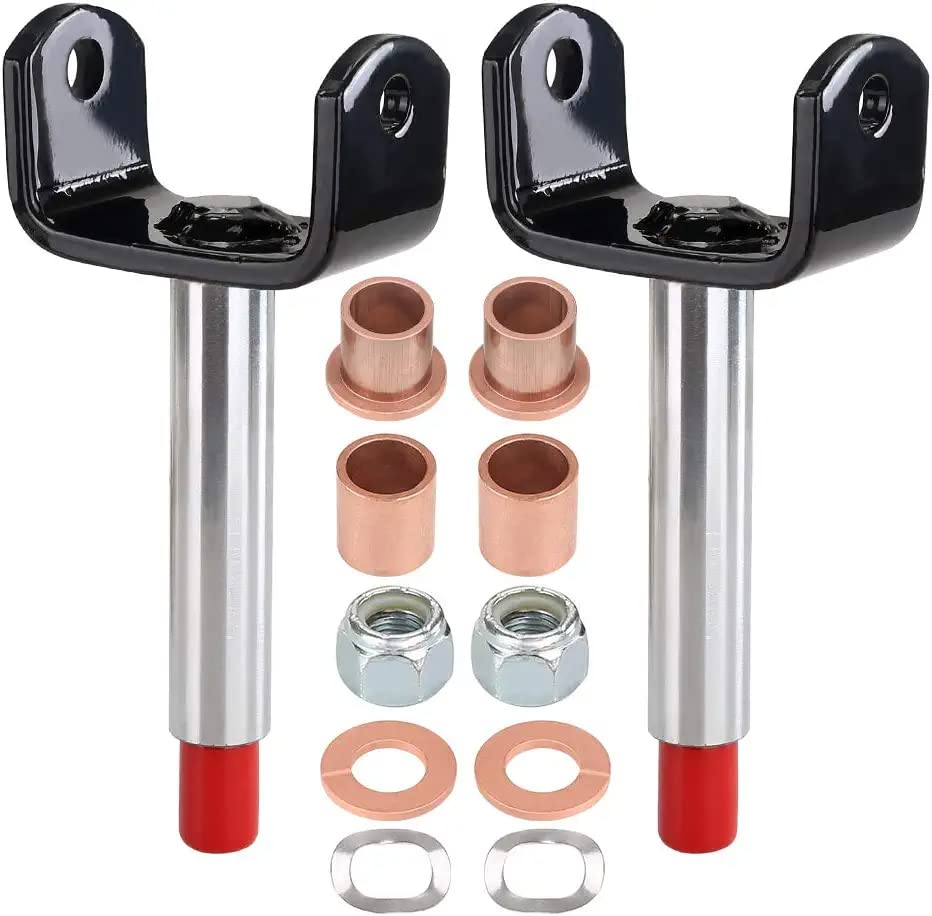 10L0L Golf Cart Front End King Pin Repair Kit for Club Car DS 1981-Up,OEM# 1016386 1010150 1016389 8067 7048(2 Pack)