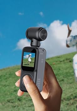 PRS-SP10 Mini Aksiyon Kamerası, 2K HD, Gece Görüşlü, WiFi Bağlantılı, 180° Döner Lens, Bisiklet Aparatı Dahil