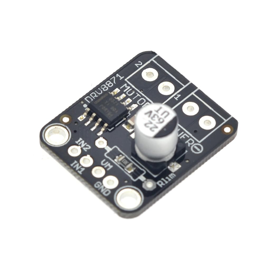 HiLetgo 2pcs DRV8871 DC Motor Drive Module for Brushed DC Motor H-Bridge DC Drive Breakout Board 6.5V-45V 3.6A Max for PWM Control