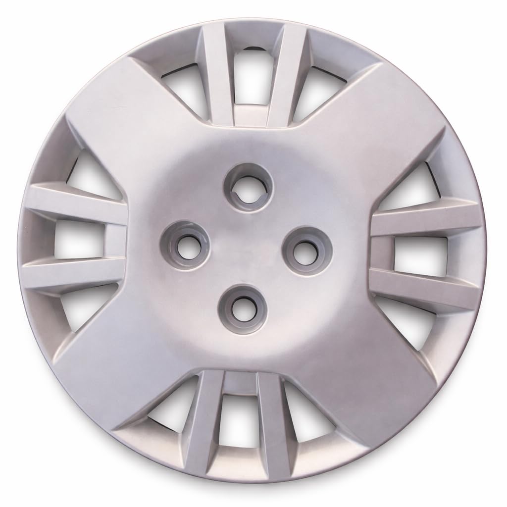 Set 4 Copricerchi 14 Pollici Compatibili con Citroën Nemo e Fiat Fiorino/Qubo dal 2008 in poi - Kit 4 Copriruota Auto dal Design Elegante, Installazione Rapida