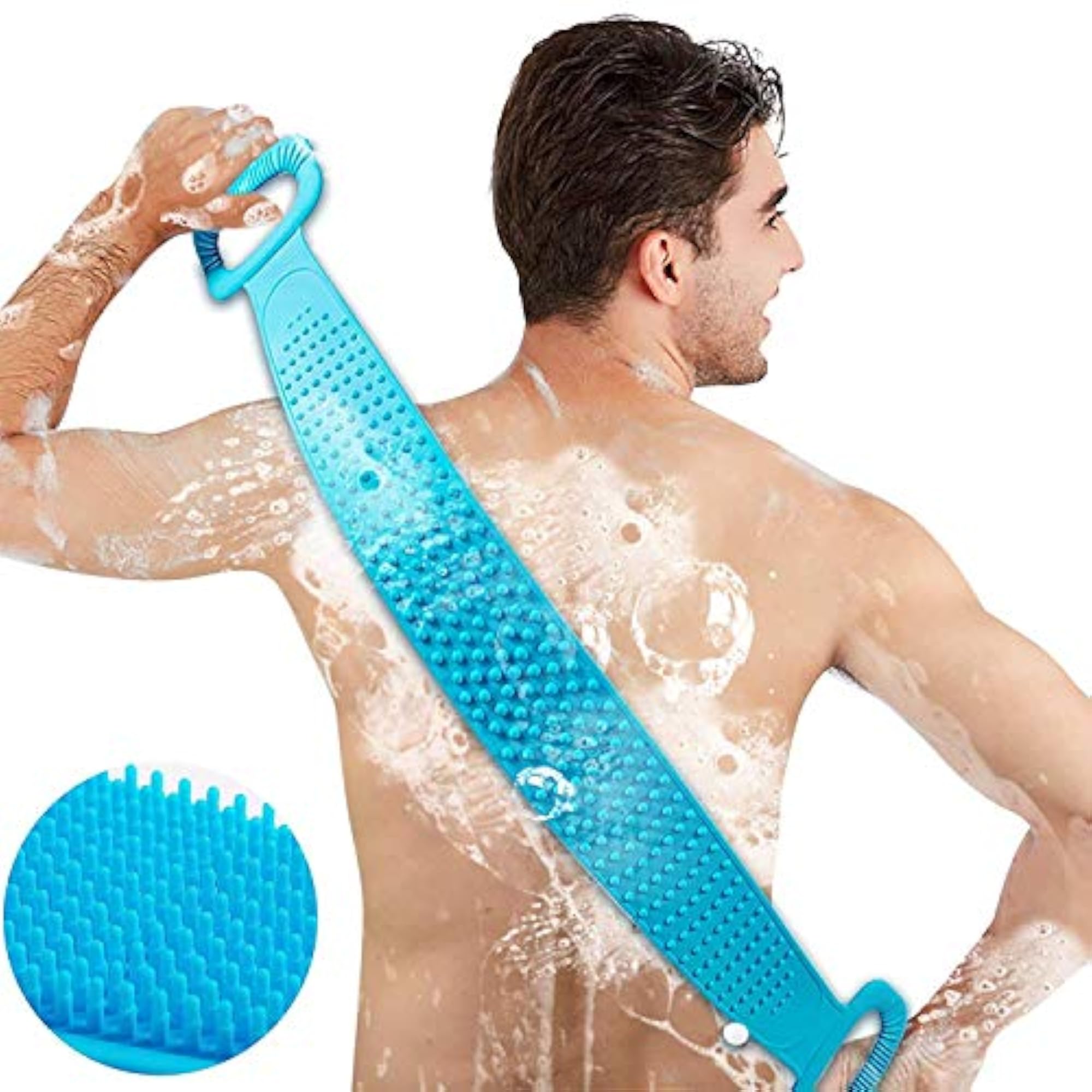 Silicone Body Scrubber for Exfoliating