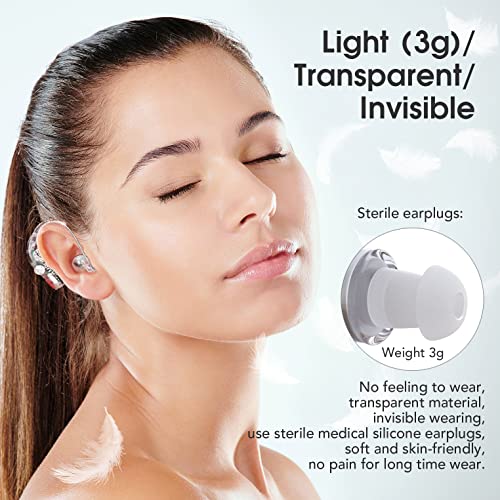 Hearing Aids, Crystal Clear Hearing Aids For Seniors, Hearing Aids Amplifier With Noise Cancelling For Adults Hearing Loss Ear Hearing Assist Devices Hearing Aid 2 Pack #TOP4