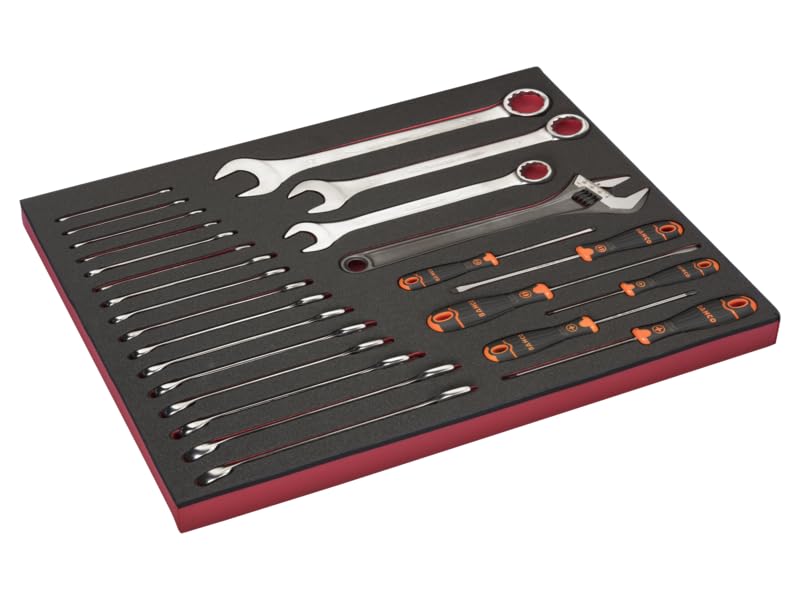 Module foam de clés Bahco pour éviter la perte d'outils et réussir vos serrages