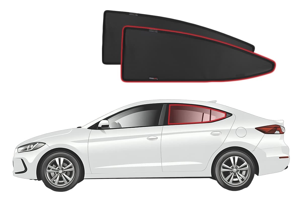 SNAPSHADES osłony tylnej szyby samochodu do Hyundai Elantra/Avante 6. generacji (AD; 2016-2020)