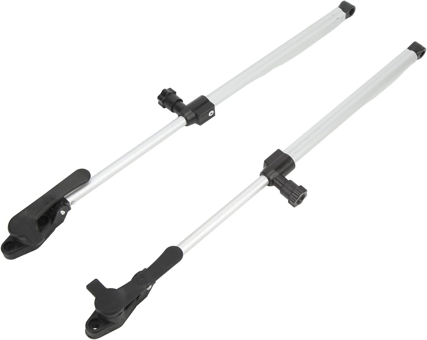 Asta di Supporto per Finestra , 2 Pezzi, Lega di Alluminio Telescopica, 310-435 mm, Leggera, Alta Tenacità, per Rimorchio