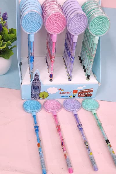 AMANVANI Cute Pencil For Kids Puzzle Game Pencil For Girls Kids Boys Stylish Pencils For School Stationery Birthday Return Gifts (20 Piece), Ink black (B0BT7RMLQG) Amazon Price History, Amazon Price Tracker