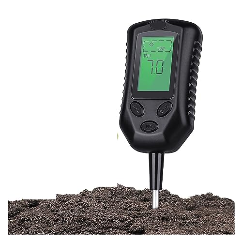 Testeur de PH et humidité du sol avec capteur de lumière précis