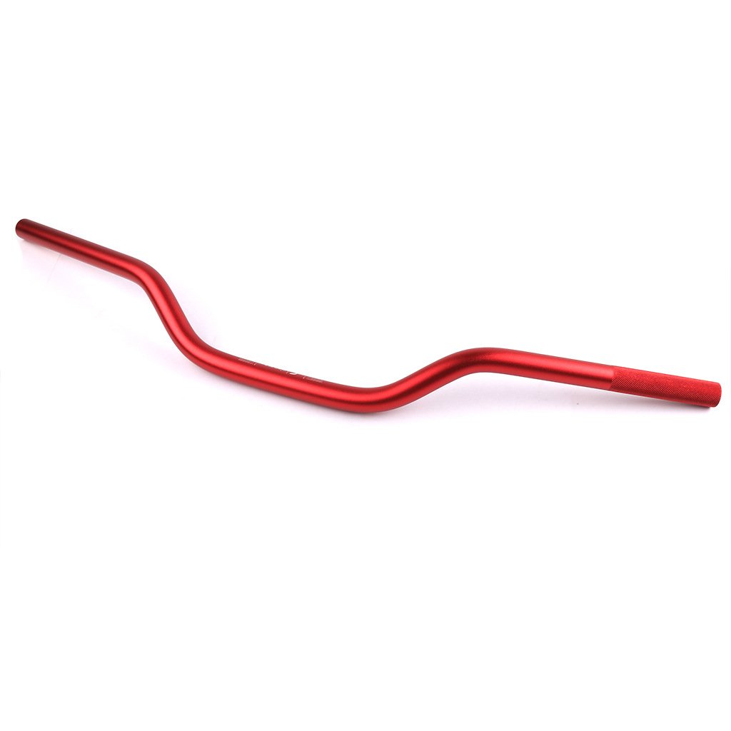 Manubrio 22mm 7/8'' moto Anodizzato in alluminio | Red-laser logo