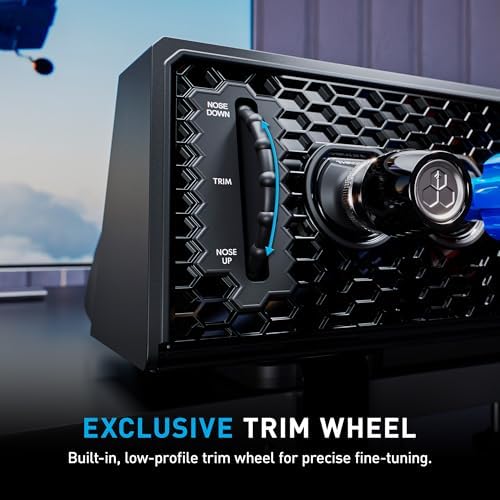 Honeycomb Sierra TPM Module - GA Throttle Quadrant for flight simulation, metal vernier axes, advanced flight controls - trim wheel & parking brake, compatible with MSFS 2024/2020 for PC & Mac [video game] [video game] | GA throttle quadrant for flight simulation, metal vernier axes, advanced flight controls
