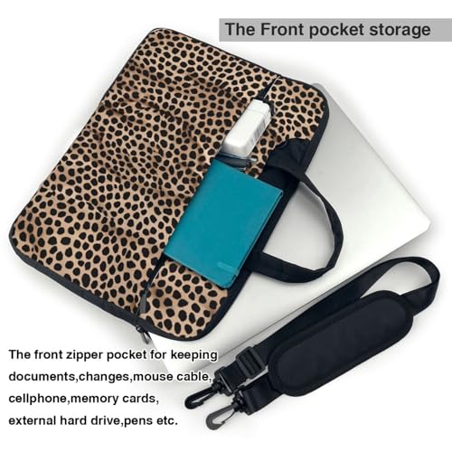 Sac ordinateur portable léopard fin antichoc pour éviter les rayures - 4