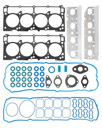 Image of HS 26423 PT Engine Cylinder Head Gasket Set Compatible with 2009-2020 Dodge Ram 1500 2500 3500 Challenger Charger Durango Chrysler 300 Aspen Jeep Commander Grand Cherokee 5.7L V8