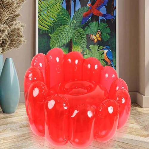 Sofá inflable familiar impermeable que evita muebles dañados en jardín 4