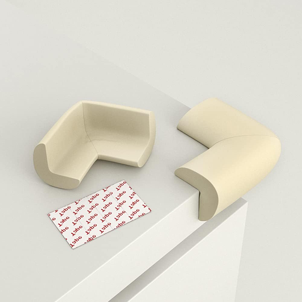 Corner Protectors for Kids, 10 Pack Baby Proofing Safety Corner Guards for Tables, Furniture | Soft Foam Table Edge Bumper Guards Against Sharp Corners