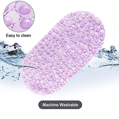 Tapis de bain antidérapant à ventouses sécurité douche maximale - 7