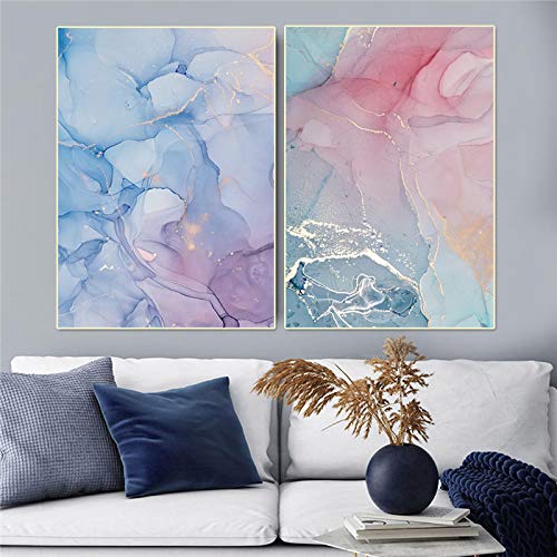 Impressions sur Toile Ruban de Soie, Toile Mur Art Photos et Peinture Abstraite Coloré 30x40cm