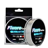 MAYHEM FISHING Fluorocarbon Clear Invisible Main Line Leader Abrasive Resistant Fast Sinking Fishing