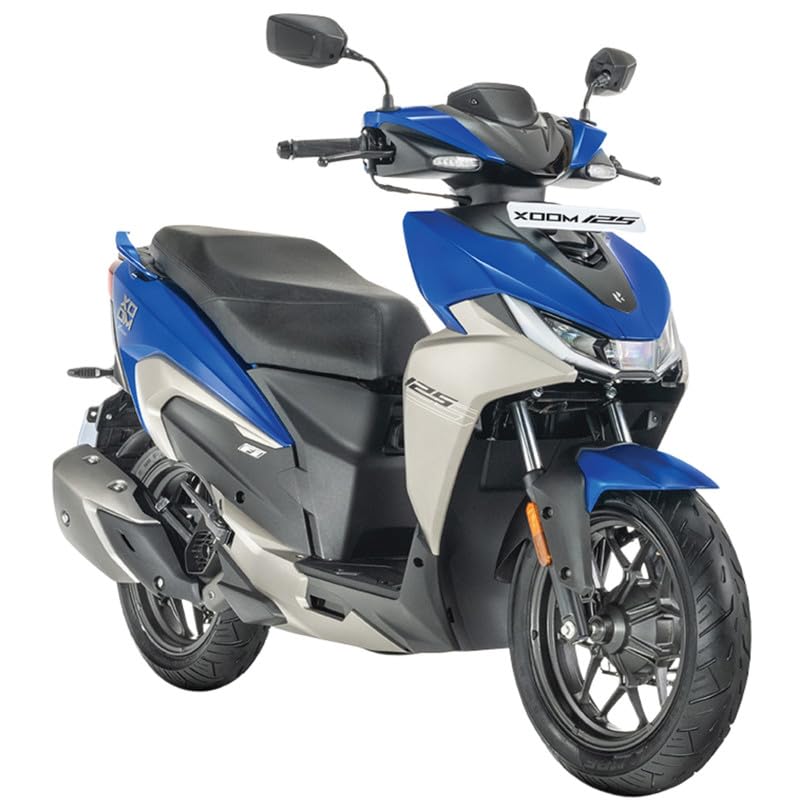 Image of Hero MotoCorp XOOM 110 VX Drum Brake OBD2B Polestar Blue Booking for Ex-Showroom Price