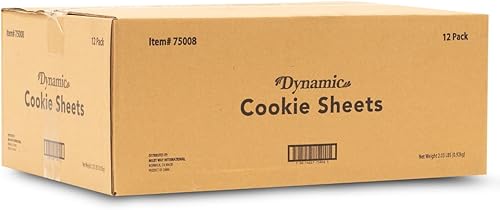 Miniatura 6 de Dynamic Hojas de aluminio para galletas de tamaño medio, 24 unidades, tamaño de bandeja 16.24 x 11.42 x 0.86 pulgadas, resistentes, desechables,