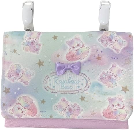 Amazon Pkpohs 移動ポケット 男の子 女の子 クリップ いつでもポッケ ポケットポーチ Bくま 学校用袋 バッグ 文房具 オフィス用品