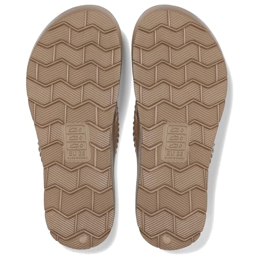 Image of Litfun Women's Arch Support Flip Flops for Plantar Fasciitis Orthopedic Thong Sandals Comfortable Summer Beach Pool Slides