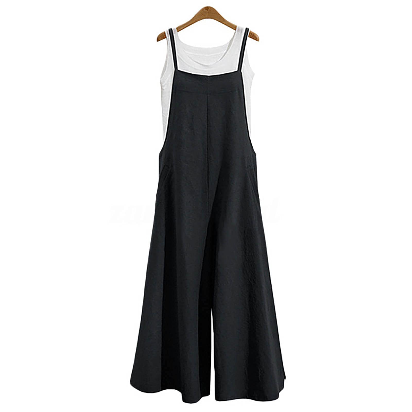 Salopette Tuta Pagliaccetto Pantaloni Donna Pantaloni con Bretelle Oversize Pantaloni con Bretelle