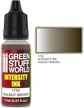 Green Stuff World Intensity Ink for Models and Miniatures Walnut Brown 1734