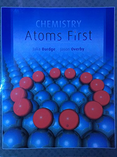 CHEMISTRY ATOMS FIRST >CUSTOM< 0077659872 Book Cover