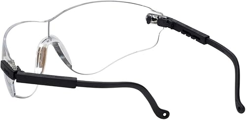 Miniatura 2 de Uvex Gafas de seguridad Falcon con montura negra y espejo Ultradura Hardcoat Lens10 Pack - S4503