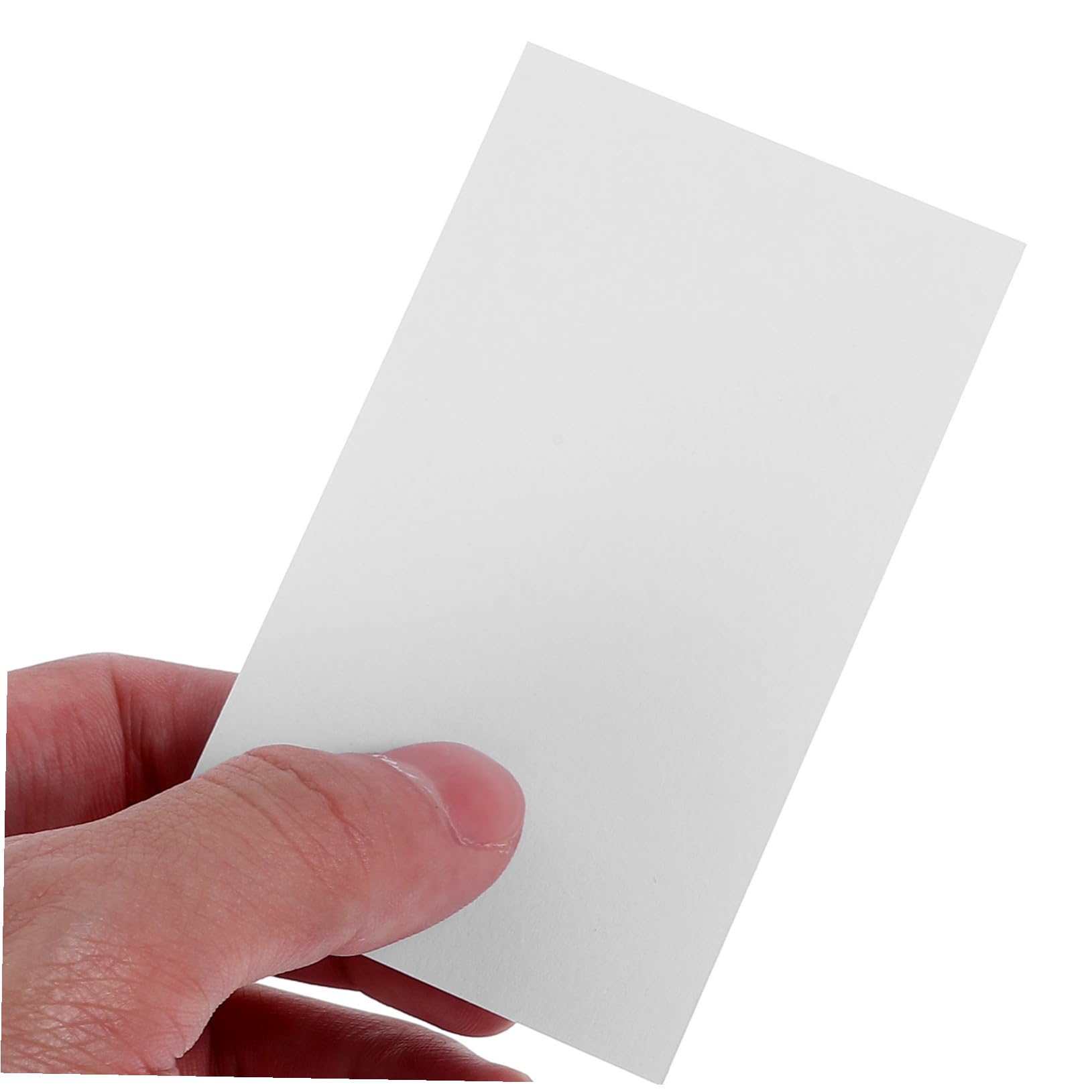 DOITOOL 5 Sätze Blanko Karten Leere Visitenkarten Und Notizkarten Für Diy Kreatives Basteln Vokabeltraining Und Notizen Aus Glattem Mit Karten Boxen 200 Stück * 5