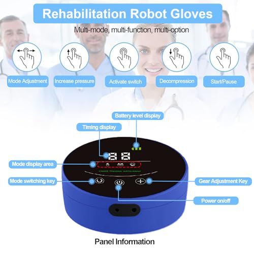 Aides à l'exercice des doigts et gants robotisés rééducation AVC - 6