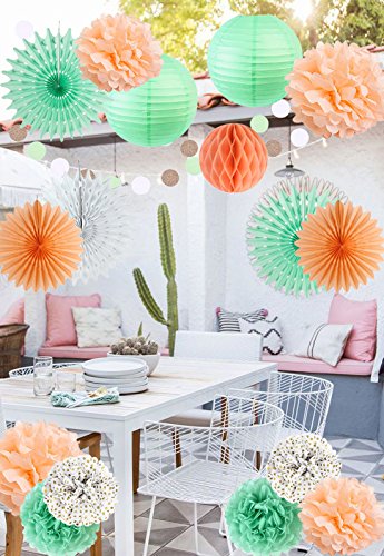 KAXIXI Lot De 15 Décorations De Fête à Suspendre