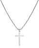 Men's Cross Necklace Gold / Silver Chain with Cross Pendant Chain Christianity Jewelery Men