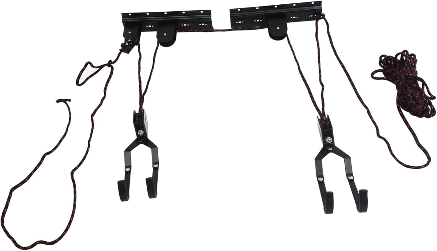 Bike Wall Storage Mount Car Rack Easy to Install Bike Hangers for Garage Heavy Duty Steel (random Rope)