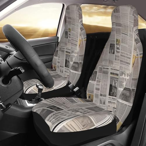 Housse de siège avant de voiture coussin universel lot de 2 étanche