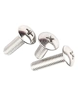 Vista 6 de IMScrews Tornillos de cabeza Phillips #6-32 × 1/2 pulgadas, tornillos de máquina de acero inoxidable 304, paquete de 100