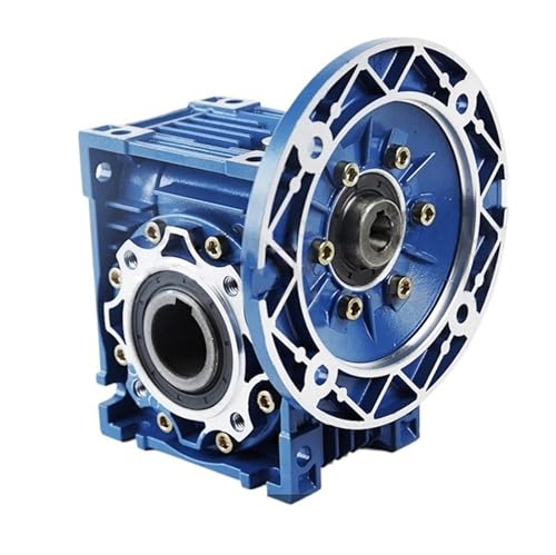 Motor Reducer NMRV050 Worm Gear Gearbox 63B5 71B5 71B14 80B5 80B14 Round Flange 0.99