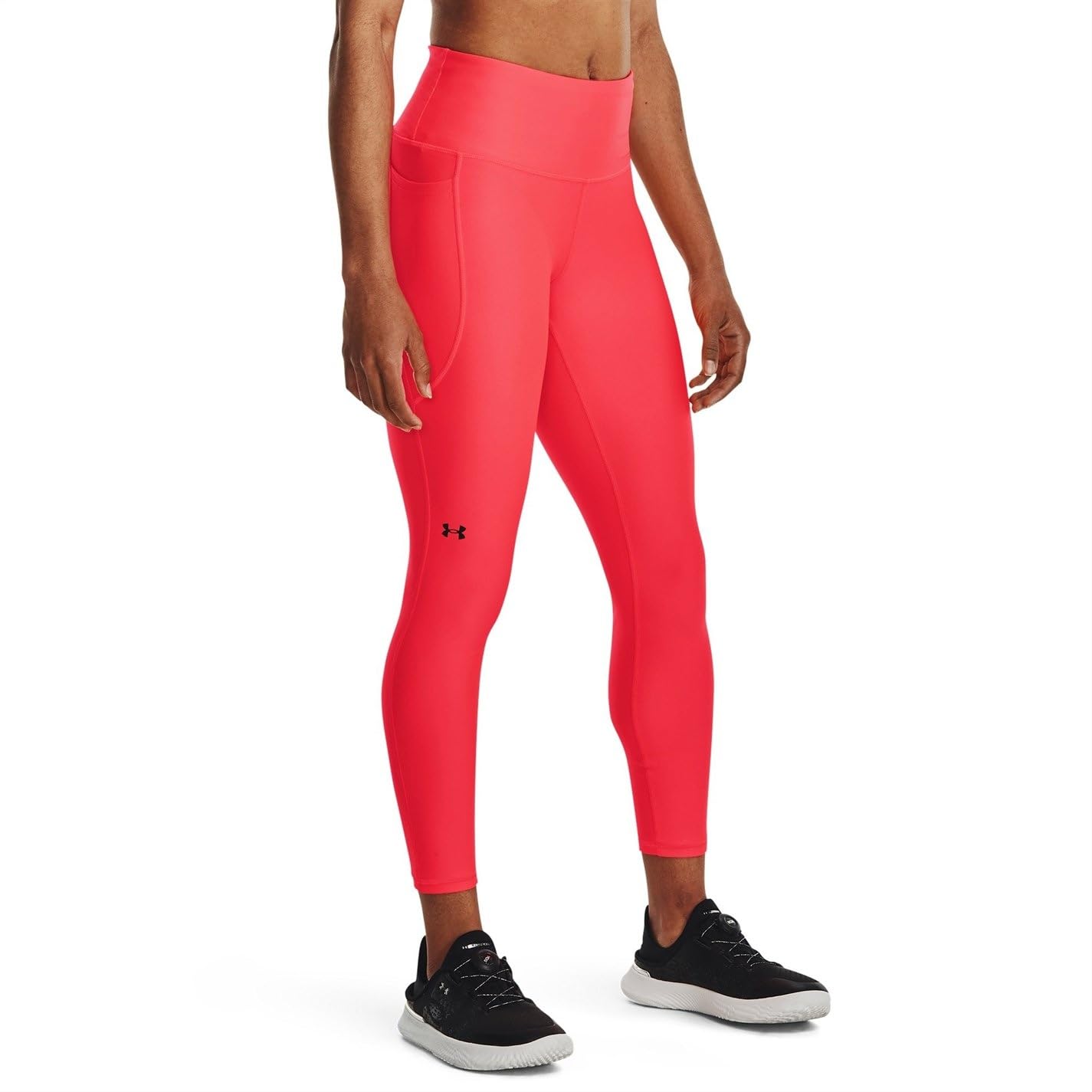 Under Armour Tech High Rise Ankle Leggings, (628) Beta/Noir, XS Femme