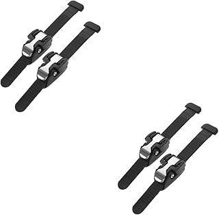 VOSAREA 4 Pçs Fivela De Skate Pro Skate Substituição Sapato Cadarços Pro Ferramentas Cinta De Substituição Tiras De Fixação Fivela De Patinação Cinta De Fixação De Skate