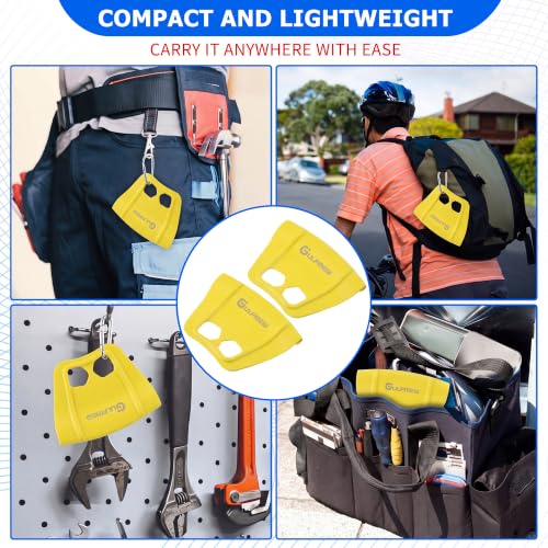 Image of 2 Rim Protectors for Tire Changing, Wheel Rim Guard Kit, Yellow