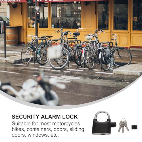 Cadenas U antivol vélo Healvian haute protection en alliage d'aluminium noir léger - 5