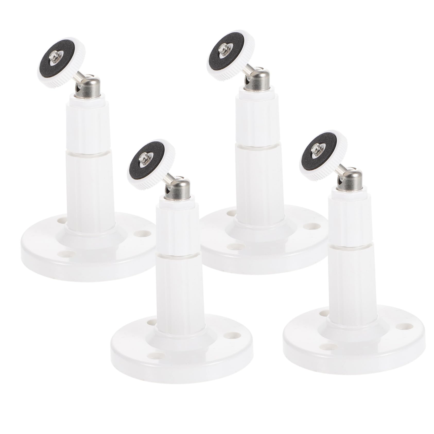 VILLCASE Security Wall Mount Bracket for Cameras 4pcs Mounting Bracket Compact Size Indoor/Outdoor Use Easy Installation