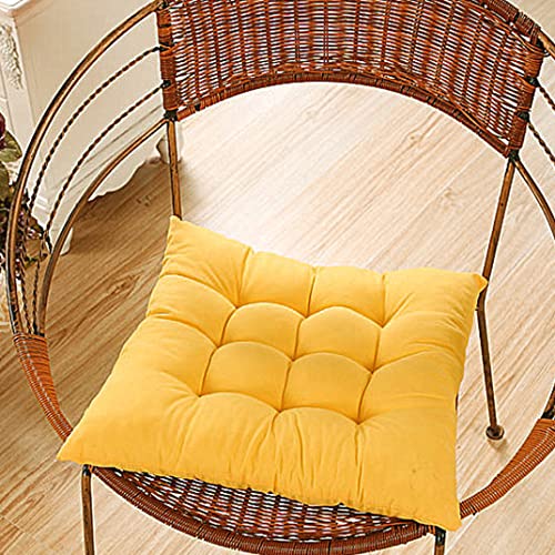 Cojines para asientos de sillas con lazos juego de 4 almohadillas para cocina y exterior 41x41 6
