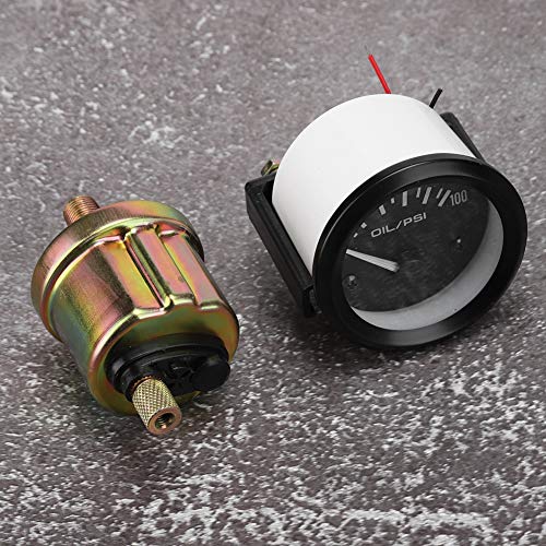 Jauge de pression d'huile électromagnétique 52mm pour une lecture ultra précise - 4
