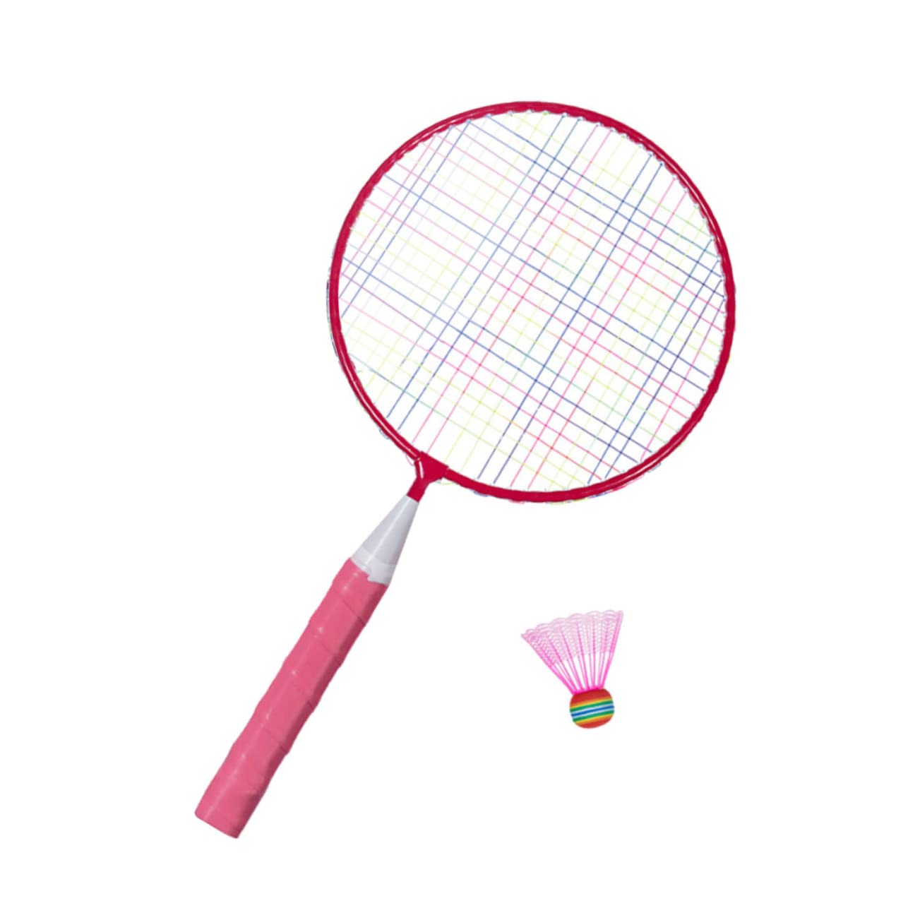 SUPVOX Badminton Kit Boys and Girls 1 Set Badminton Racket Sets for Boys and Girls Handle Nice Balls Promote Hand-Eye Coordinati